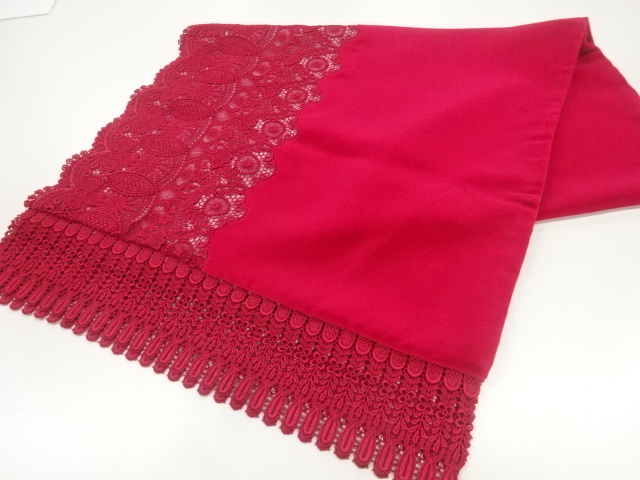 JAPANESE SHAWL / VELVET / LACE / FLORAL PLANTS